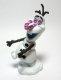 Olaf with candy cane nose PVC figurine (from Disney's 'Olaf's Frozen Adventure')