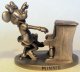 Minnie Mouse at the piano pewter figure - 0