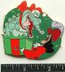 Captain Hook with his Croc surprise Christmas present pin