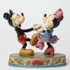 'Swinging Sweethearts' - Mickey and Minnie dancing figurine (Jim Shore) - 0