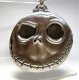 'Good day, bad day' two-faced Jack Skellington pewter keychain
