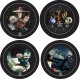 Set of 4 Nightmare collectors plates