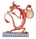 'Look Alive!' - Mushu with gong personality pose figurine (Jim Shore Disney Traditions) - 1