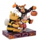 'A Spook-tacular Halloween' - Winnie the Pooh, Piglet, and Tigger in Halloween costumes figurine (Jim Shore Disney Traditions) - 2