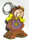 Cogsworth rubber keychain