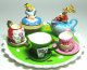 Alice in Wonderland Disney miniature 10-piece tea set