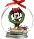 Mickey Mouse and Minnie Mouse 'Share The Magic' snowglobe ornament set - 1
