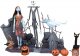 Set of resin figures, featuring Jack Skellington, Sally, Mayor of Halloweentown, Vampire