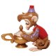 Abu with Genie in the lamp figurine (Jim Shore Disney Traditions) - 1