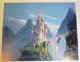 Lithograph of Beast's castle (Walt Disney Classics Collection - WDCC)