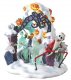 Santa Jack Skellington in Sandy Claws' light- up graveyard