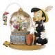 Pinocchio's music box musical snowglobe