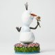 'Dreaming of Summer' - Olaf sniffing flower figurine, from 'Frozen' (Jim Shore) - 1