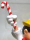 Pinocchio with candy cane as angel ornament (Grolier) (damaged) - 1