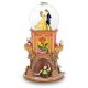 Belle and Beast as Prince dancing musical snowglobe - 1