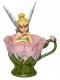 'A Spot of Tink' - Tinker Bell sitting in tea cup figurine (Jim Shore Disney Traditions)
