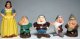 Set of Snow White and the Seven Dwarfs Disneykins miniature figures - 1
