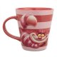 Cheshire Cat bas relief striped coffee mug - 1