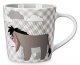 Eeyore checkered Disney coffee mug - 0