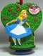 Alice & Queen of Hearts & Cheshire Cat NICE ornament - 0