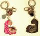 Cheshire Cat keychain with dangles